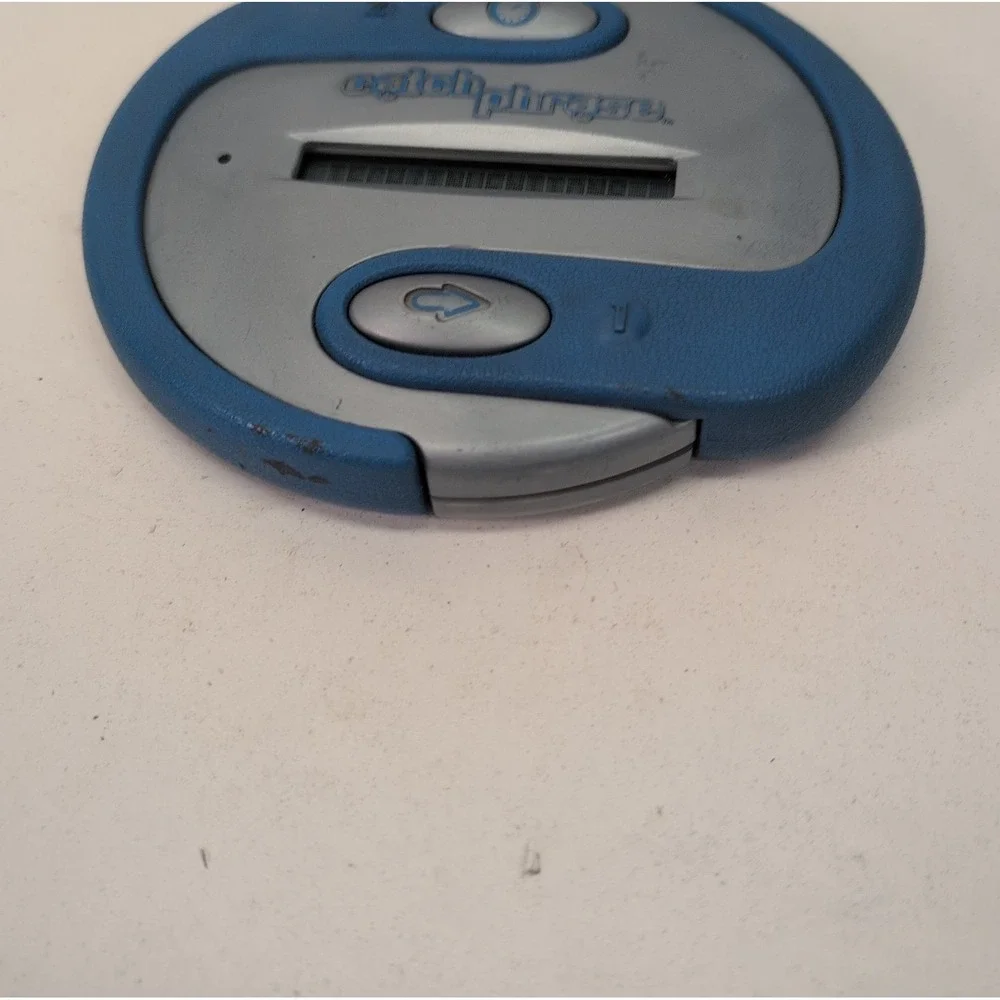 Hasbro Catch Phrase Electronic Handheld Game 2000 Blue Tested Working 41461